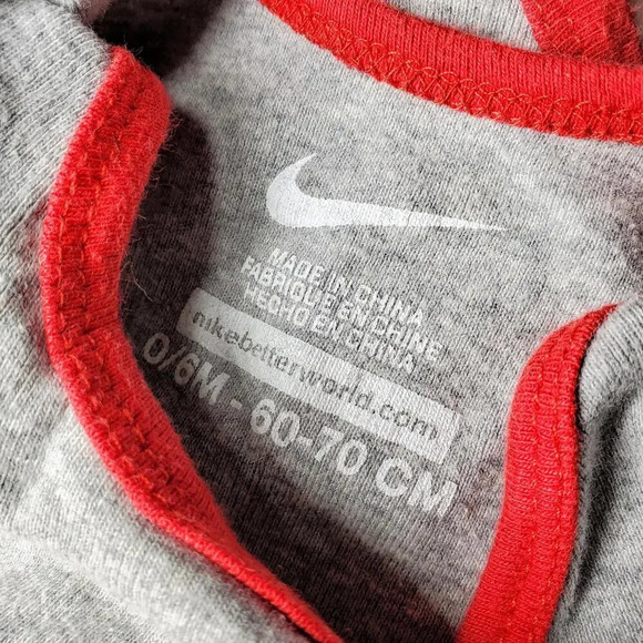 Nike Baby Boy Bodysuit Top Bundle Size 3/6M - Picture 3 of 11